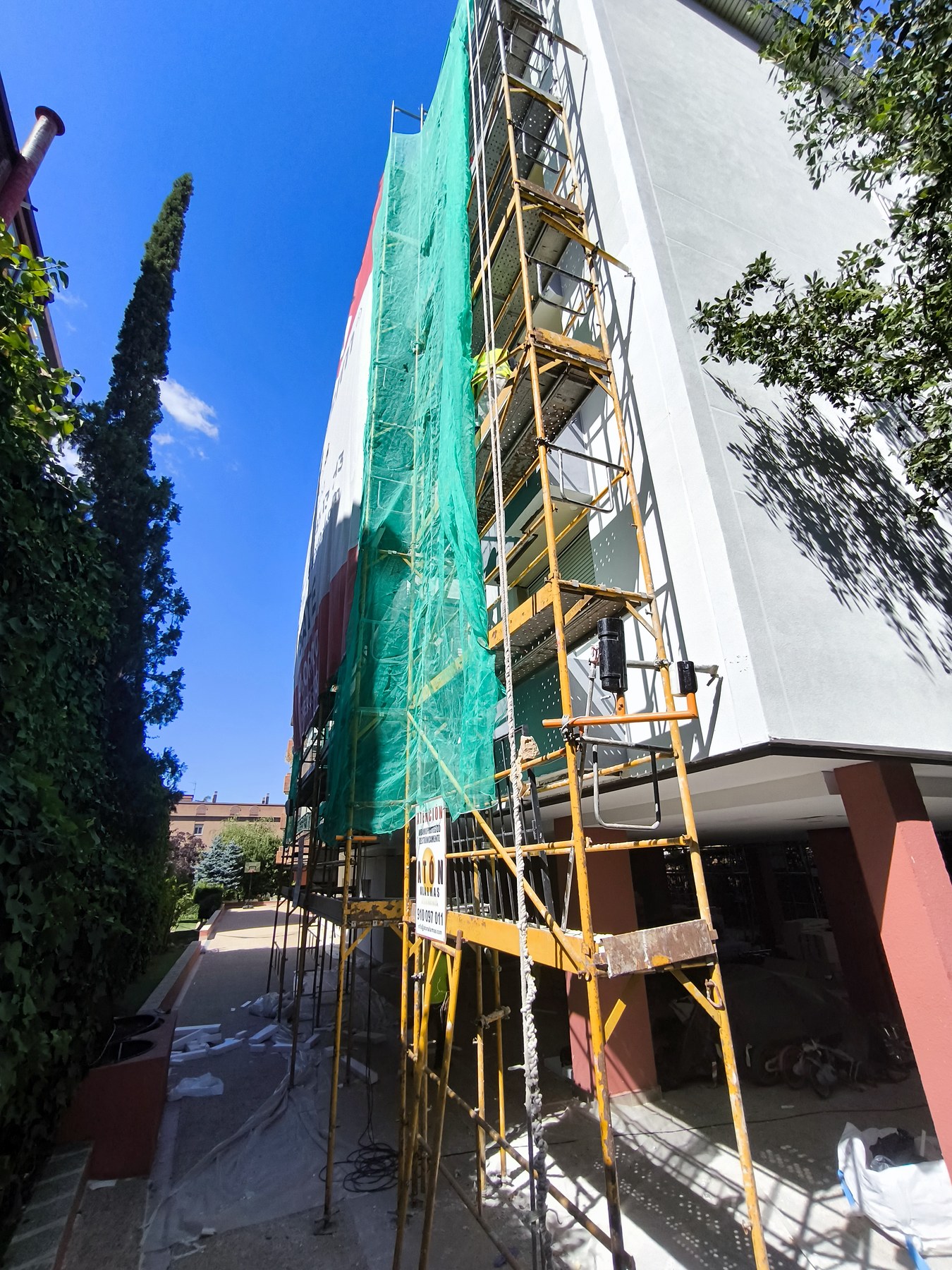Estado inicial del edificio de Aleixandre 4