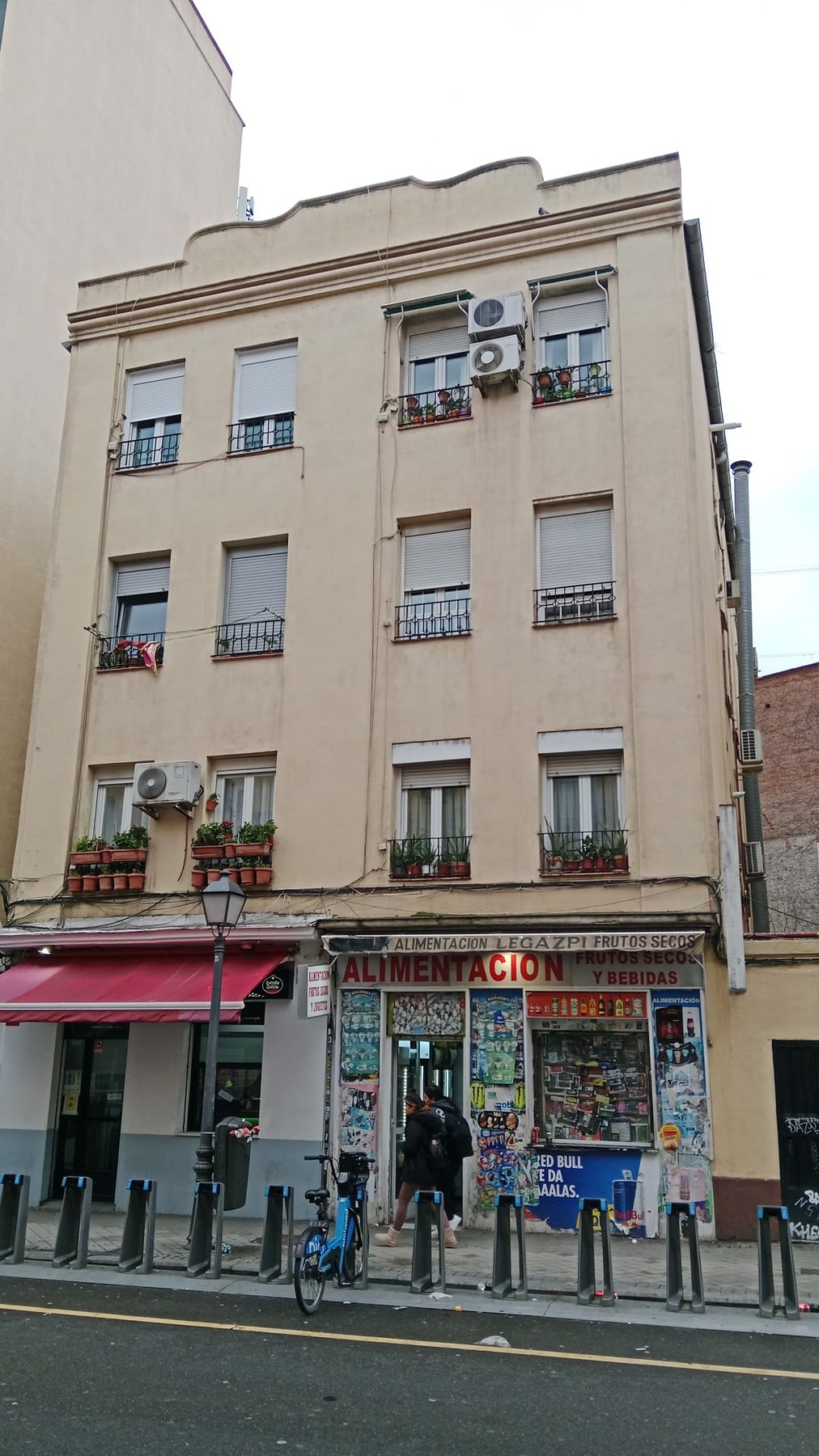Fachada del edificio de Bolívar 3 objeto del proyecto energético