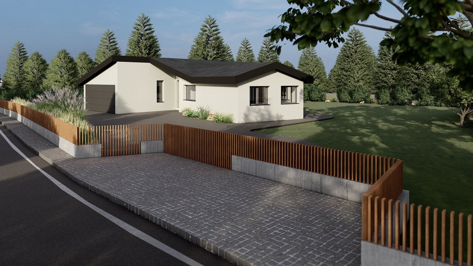 Visualización exterior del proyecto Camino de la Ñora 28