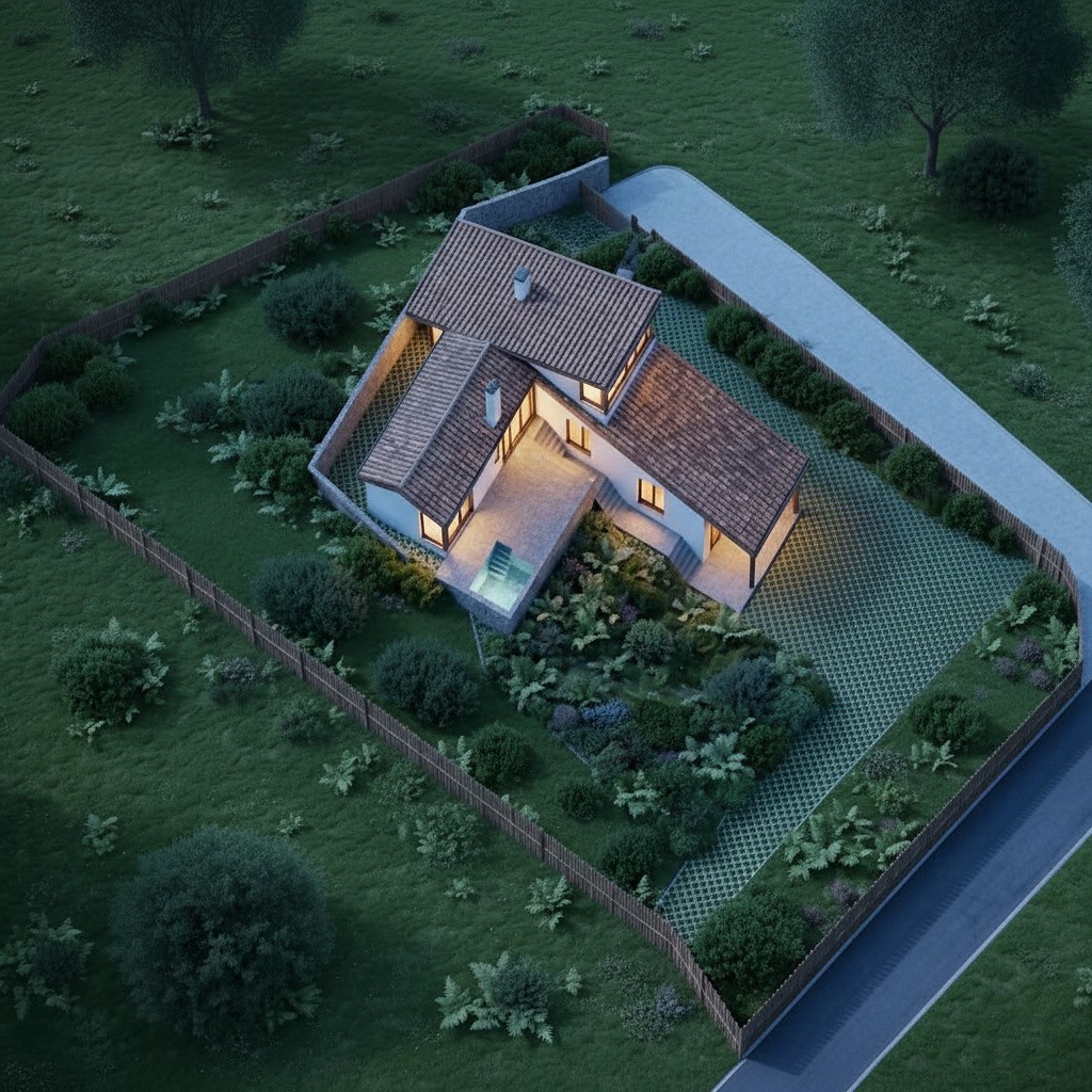 Visualización exterior del proyecto La Rebollada